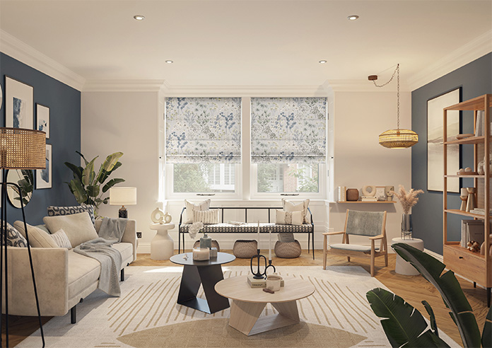 Woodstock, Dove - Roman Blind - Image 8